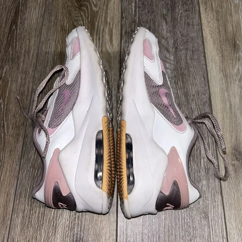 Nike Air Max Bolt Scarpa CW1626-200 Violet Pink Glaze White Kids Youth Size 5Y